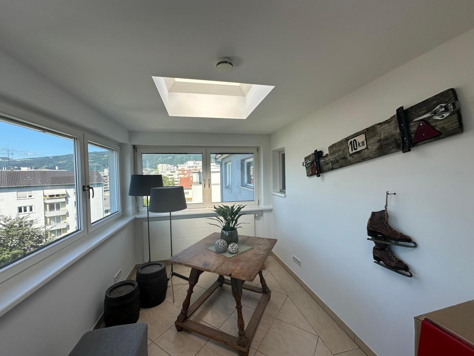 Ferienwohnung Ueber Den Daechern Von Bregenz Exterior foto